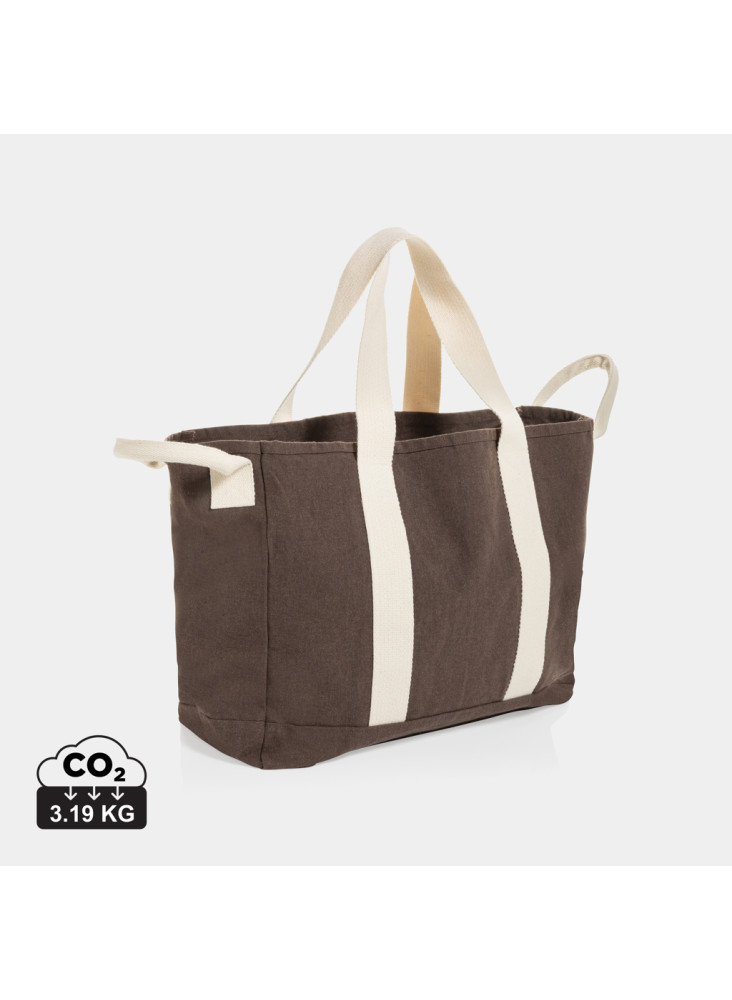 Sac de plage en toile recyclée 400g/m² BEAU AWARE™