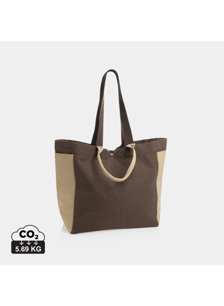 Sac shopping en toile recyclée 400 g/m² BEAU AWARE™