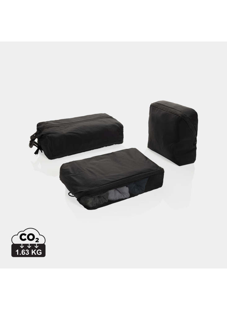Lot de cubes de rangement en nylon recyclé RCS KENTO URBAN