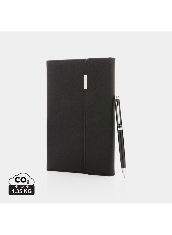 Set carnets de notes A5 et stylo Swiss Peak