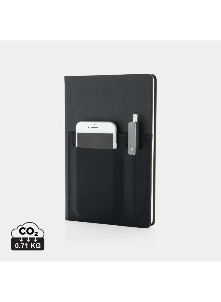 Carnet de notes A5 avec pochettes