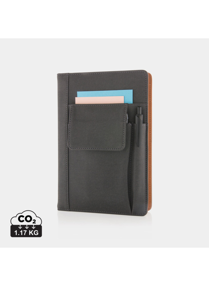 Carnet de notes avec pochette pour téléphone