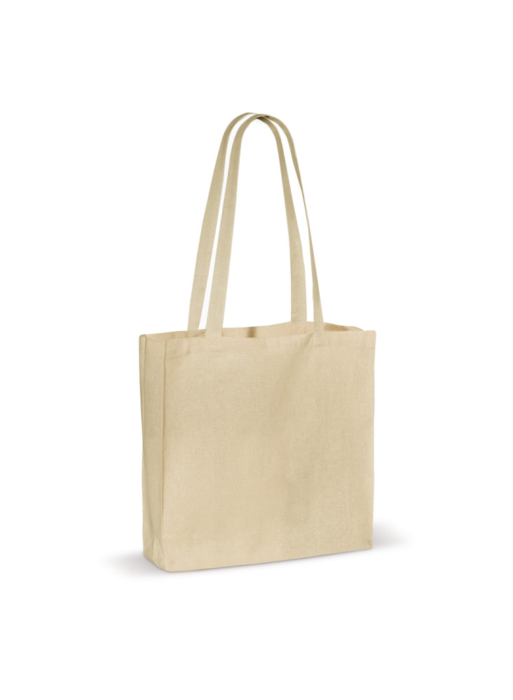 Sac à bandoulière coton OEKO-TEX® 140g/m² 40x10x35cm