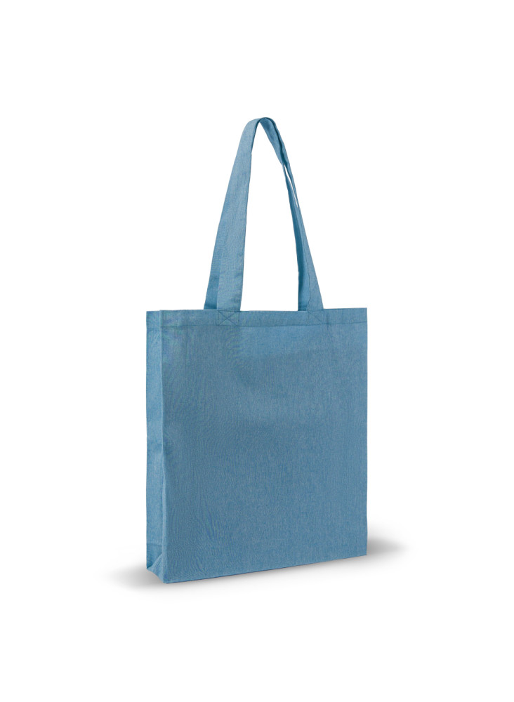 Sac shopping en coton recyclé 38X42X10 cm