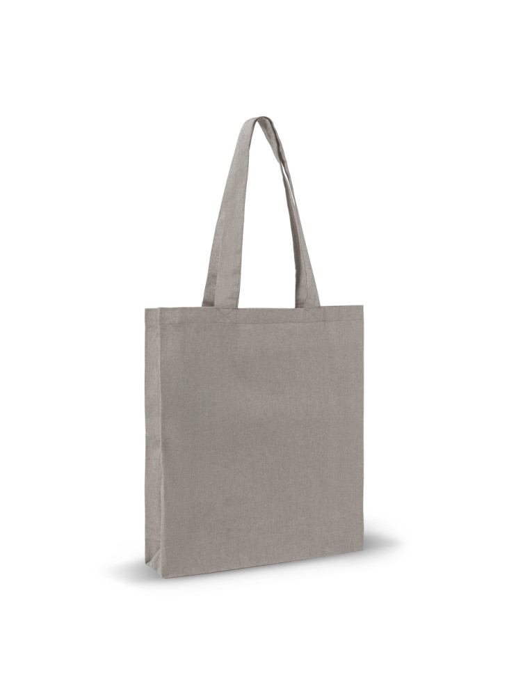 Sac shopping en coton recyclé 38X42X10 cm