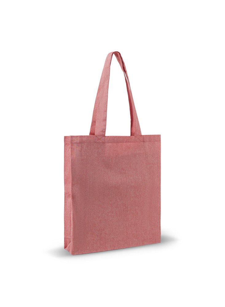 Sac shopping en coton recyclé 38X42X10 cm