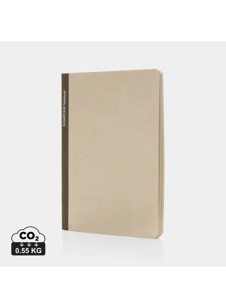 Carnet A5 en papier canne à sucre Stylo
