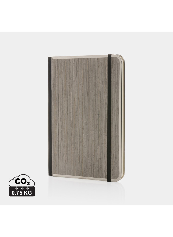 Carnet A5 couverture imprimé bois Treeline