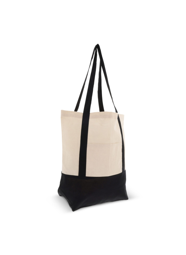 Sac à provisions en coton OEKO-TEX® 140g/m² 40x10x35cm