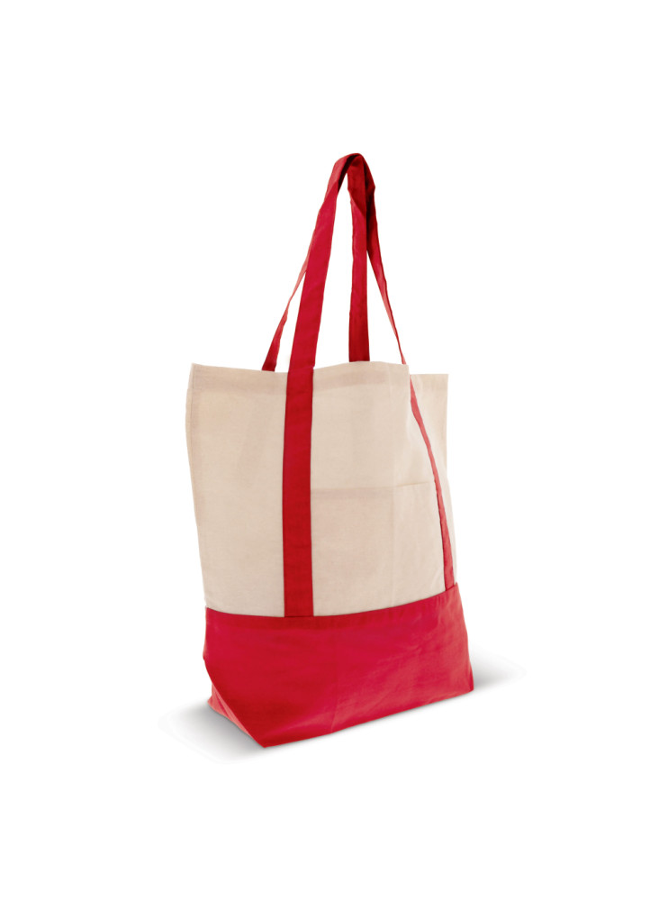 Sac à provisions en coton OEKO-TEX® 140g/m² 40x10x35cm