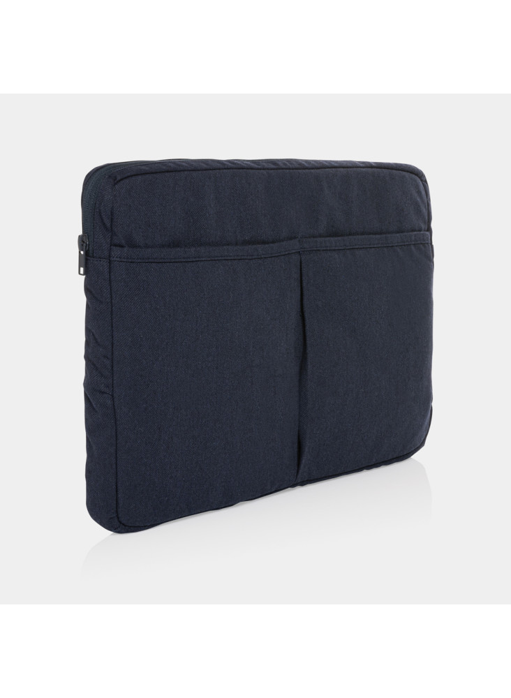 Pochette ordinateur 15,6'' en coton recyclé AWARE™ Laluka
