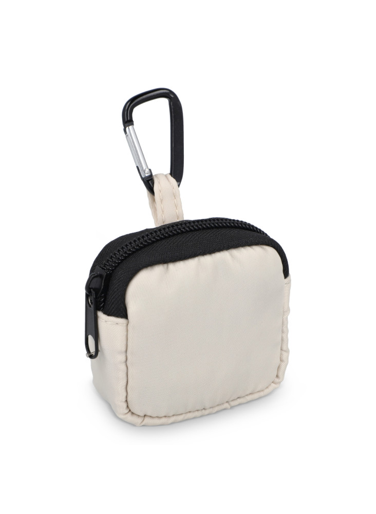 Pochette en nylon pour écouteurs 6,5 x 6 cm
