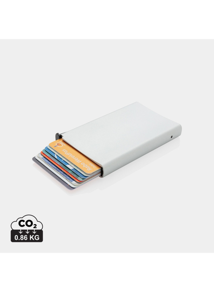 Porte cartes anti-RFID en aluminium