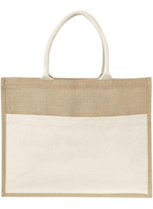 Sac en jute Livvie | Laminé...