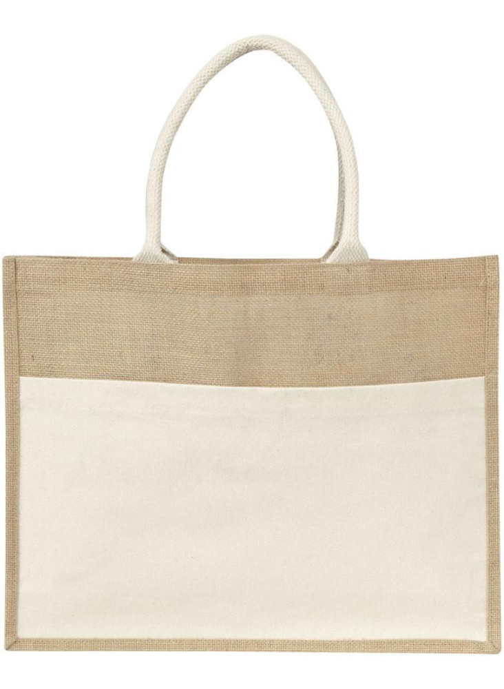 Sac en jute Livvie | Laminé | 325 g/m²
