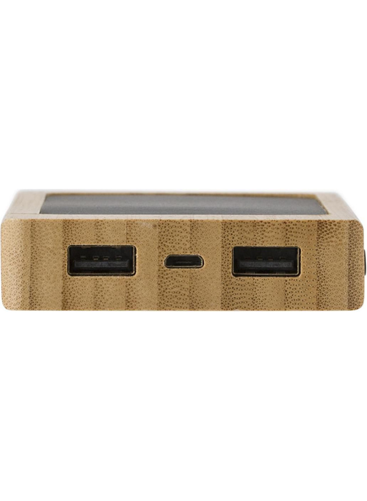 Powerbank Joan | Bambou | Solaire | 8000 mAh