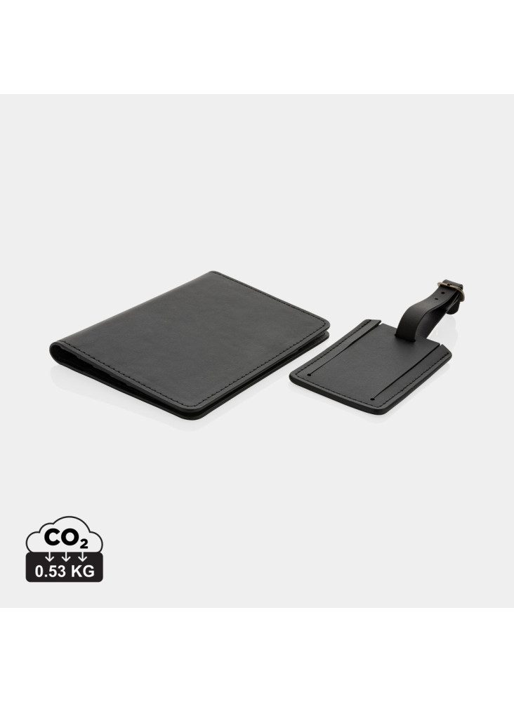 Set de voyage en PU recyclé GRS Swiss Peak