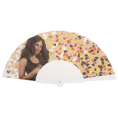 Eventail Salsa publicitaire