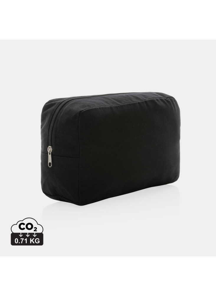 Trousse de toilette en toile recyclée non teintée Aware™