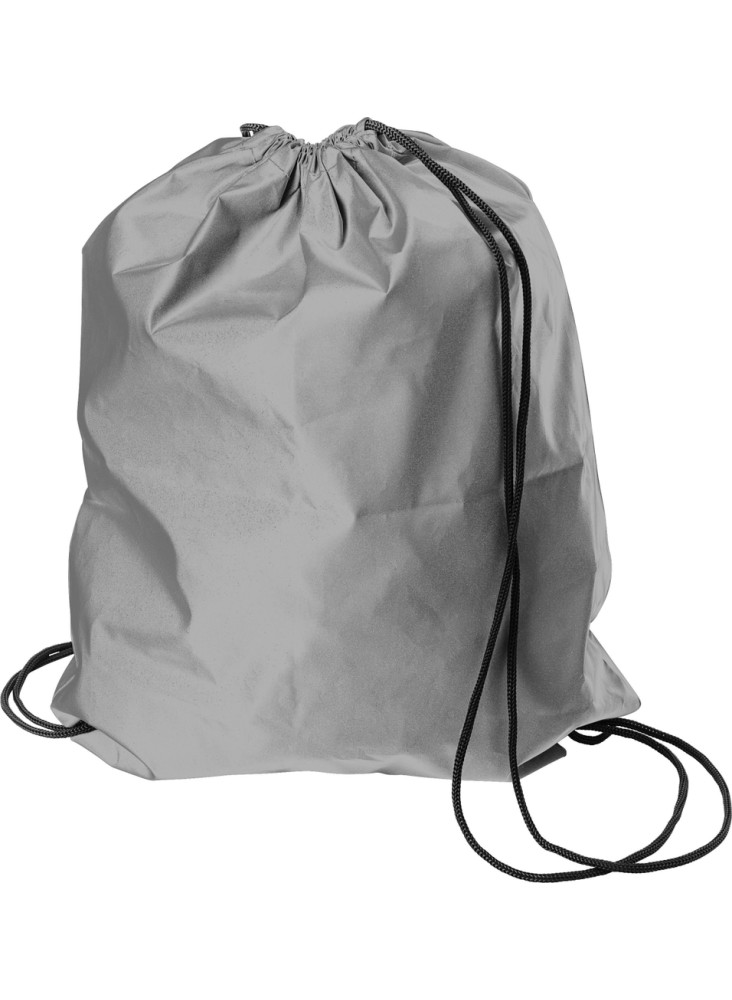 Sac à dos avec cordon Melila | Réfléchissant | 190D