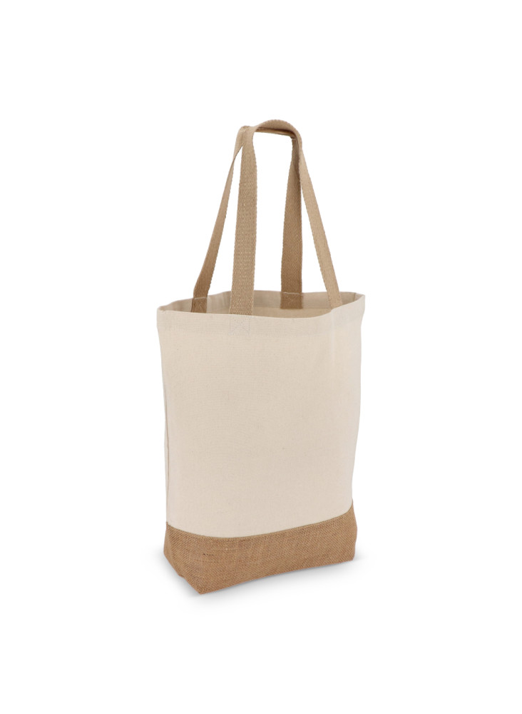 Coton-Jute Sac fourre-tout OEKO-TEX® 41 x 13 x 41cm 320g/m²