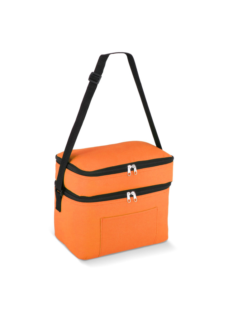 R-PET 600D Sac isotherme à double compartiment 30 x 20 x 24cm 12L