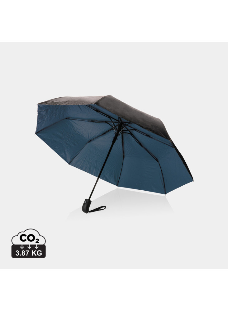 Mini parapluie 21" en rPET 190T bi couleur Impact AWARE™
