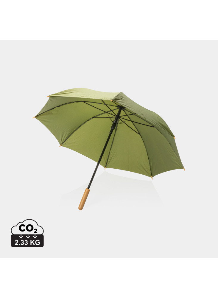 Parapluie 23" en rPET et bambou ouverture auto Impact AWARE™