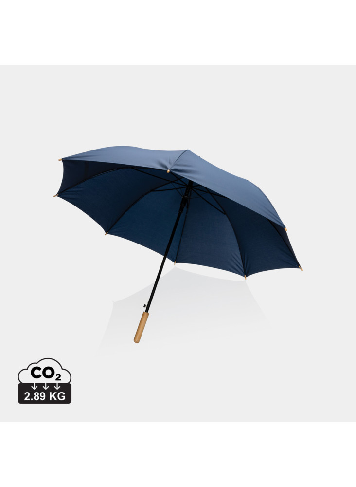 Parapluie 27" en rPET et bambou ouverture auto Impact AWARE™