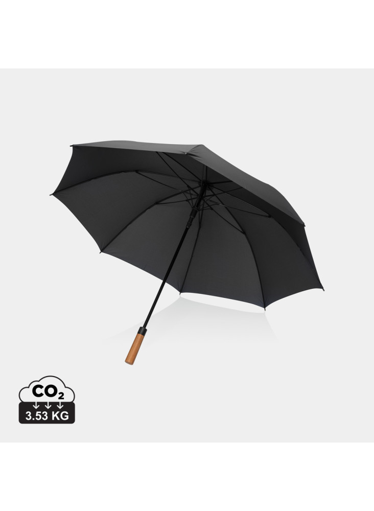 Parapluie 30" en rPET Aware™ et poignée en acacias