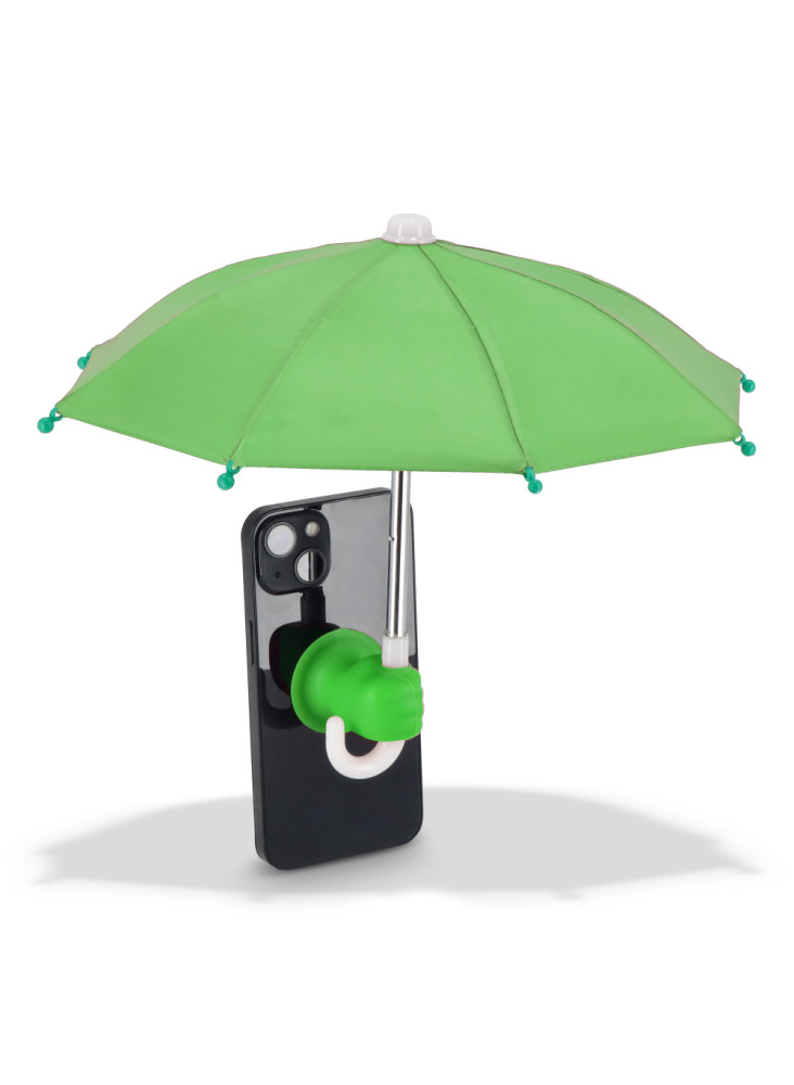 Parapluie pour téléphone avec support à ventouse