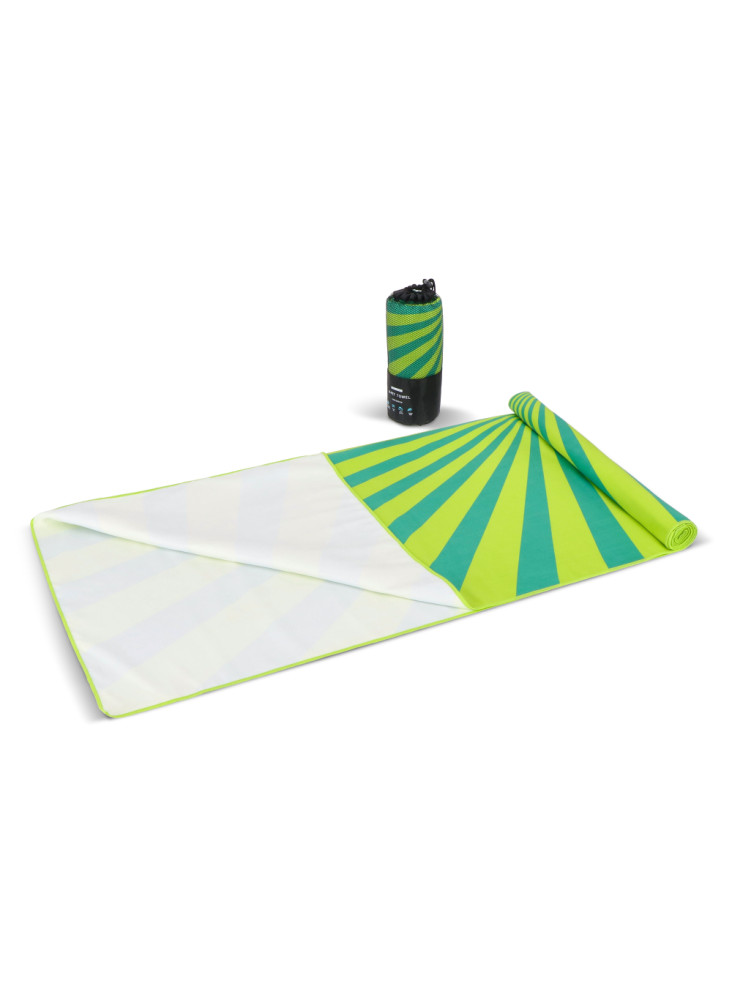 Serviette de plage R-PET à séchage rapide 100 × 180 cm, sublimation