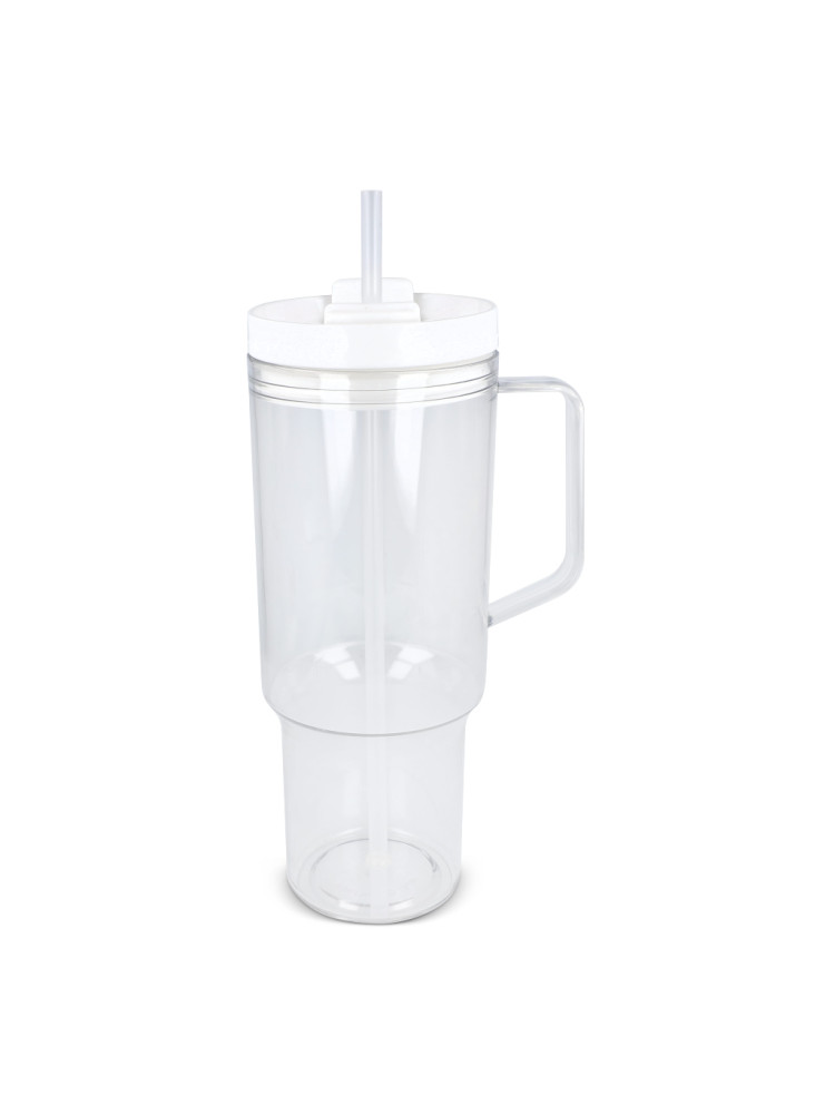 Tasse Miami avec anse transparente 1,2 L R-PET