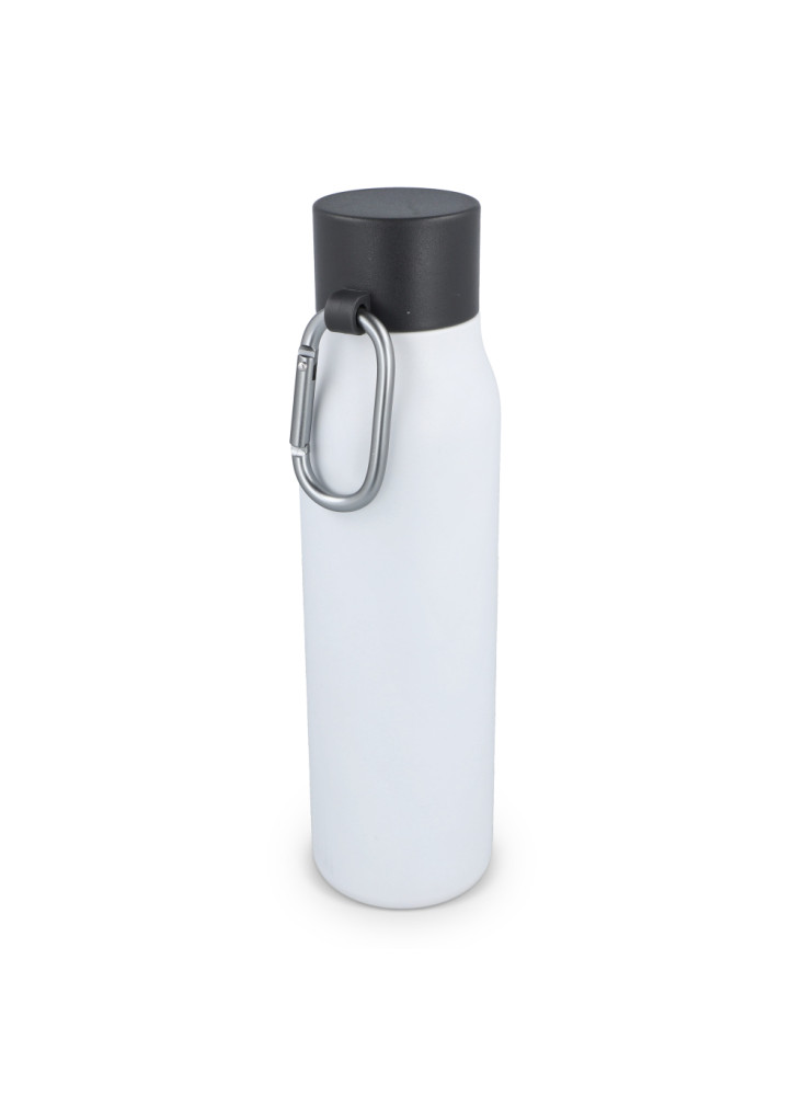 Bouteille isotherme à mousqueton, finition mate, 600 ml
