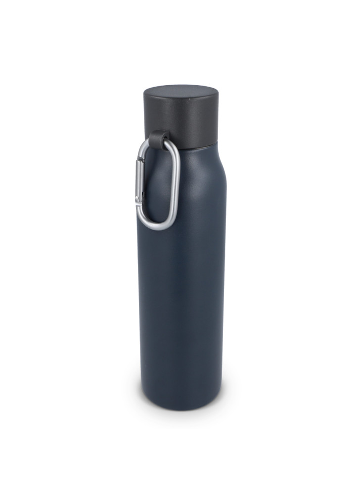 Bouteille isotherme à mousqueton, finition mate, 600 ml