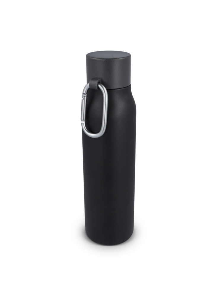 Bouteille isotherme à mousqueton, finition mate, 600 ml