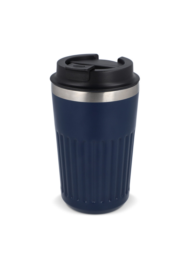 Thermos à café à emporter en acier inoxydable recyclé, 400 ml