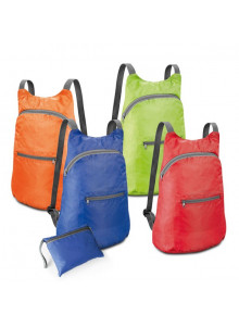 Sac à dos pliable coloré.