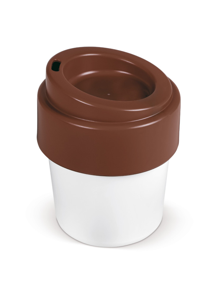Tasse à café avec couvercle Hot-but-cool 240ml