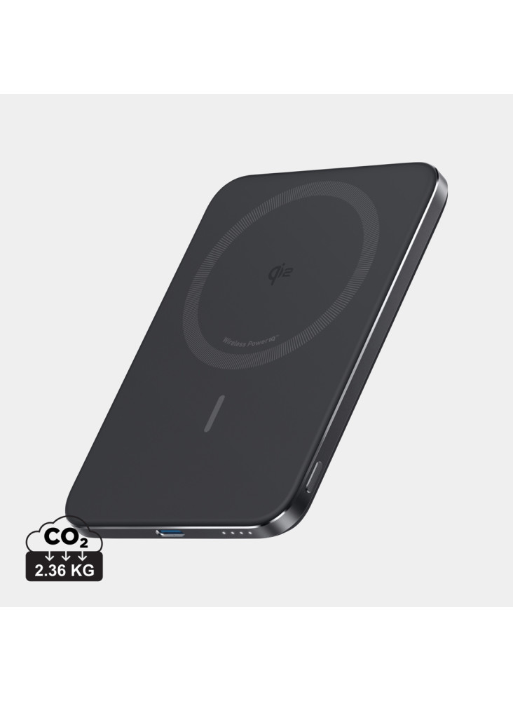 Powerbank 5000mAh 15W MagGo Qi 2.0 Anker Nano