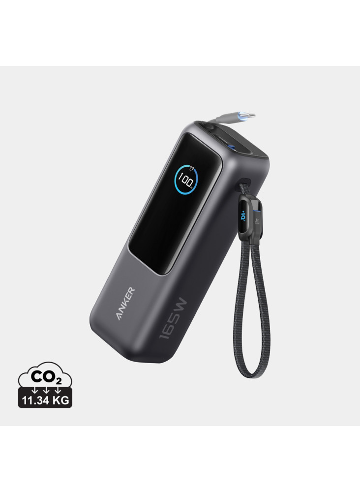 Powerbank 25.000 mAh et 165 W avec câble intégré  Anker