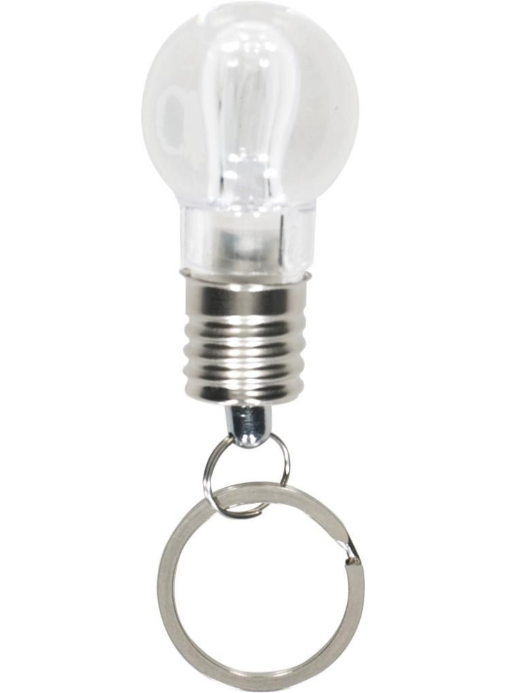 Porte-clés Hakeem | Plastique | Forme d'ampoule | LED
