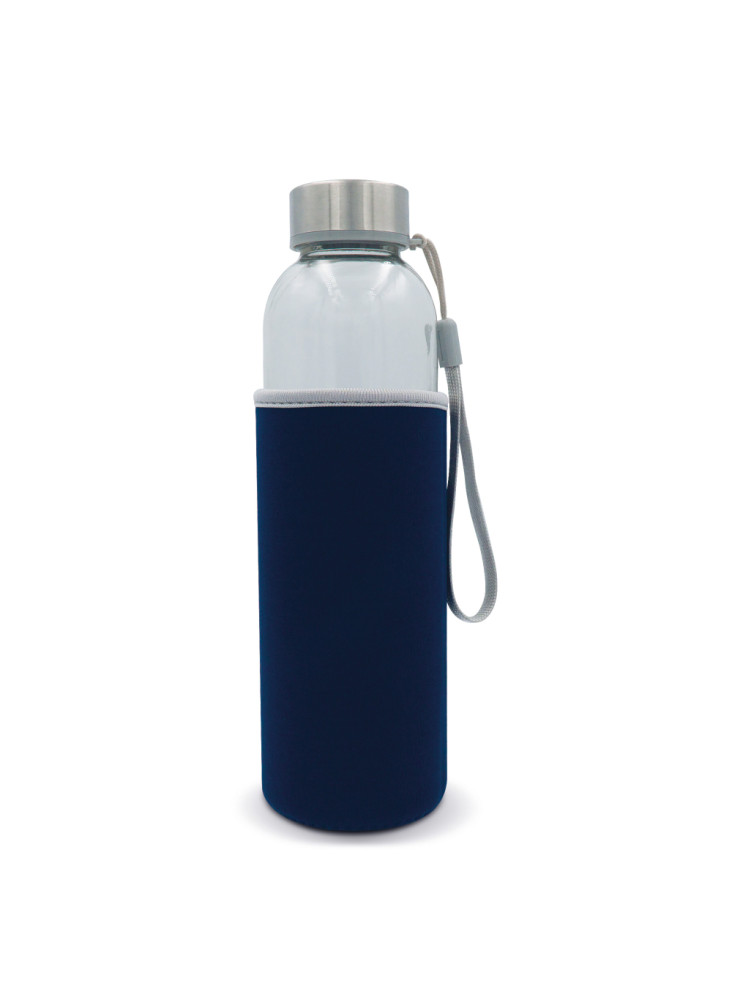 Bouteille d’eau en verre avec fourreau 500ml