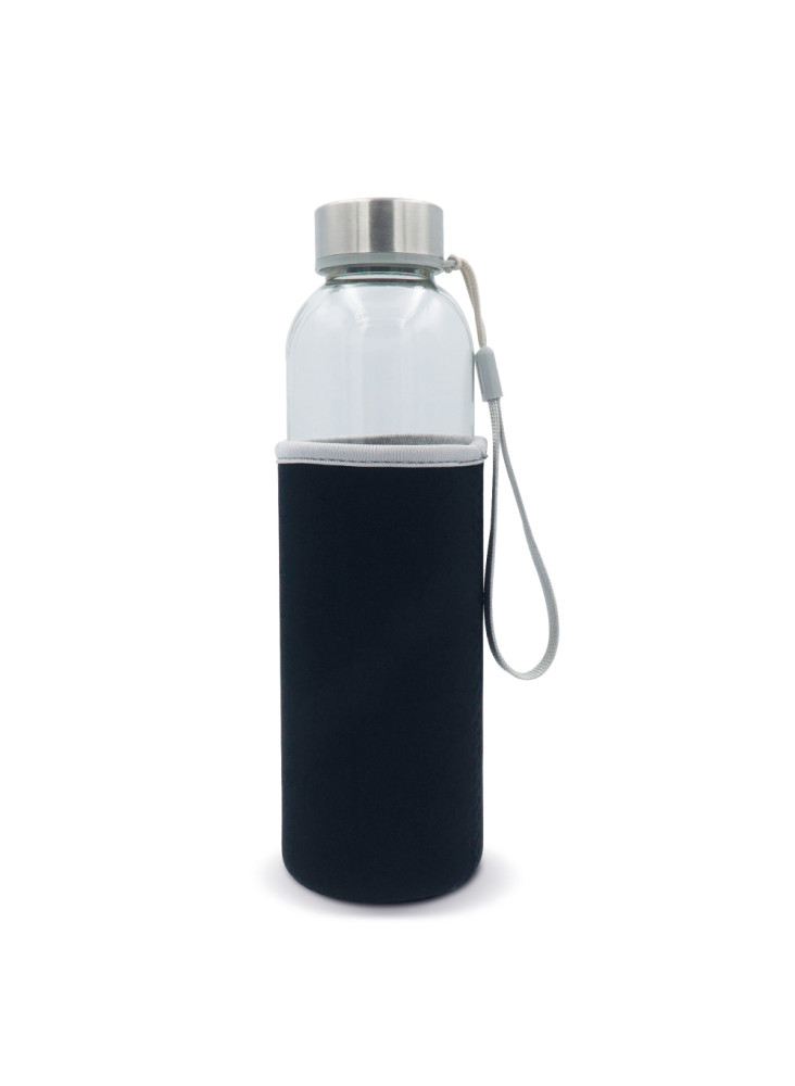 Bouteille d’eau en verre avec fourreau 500ml