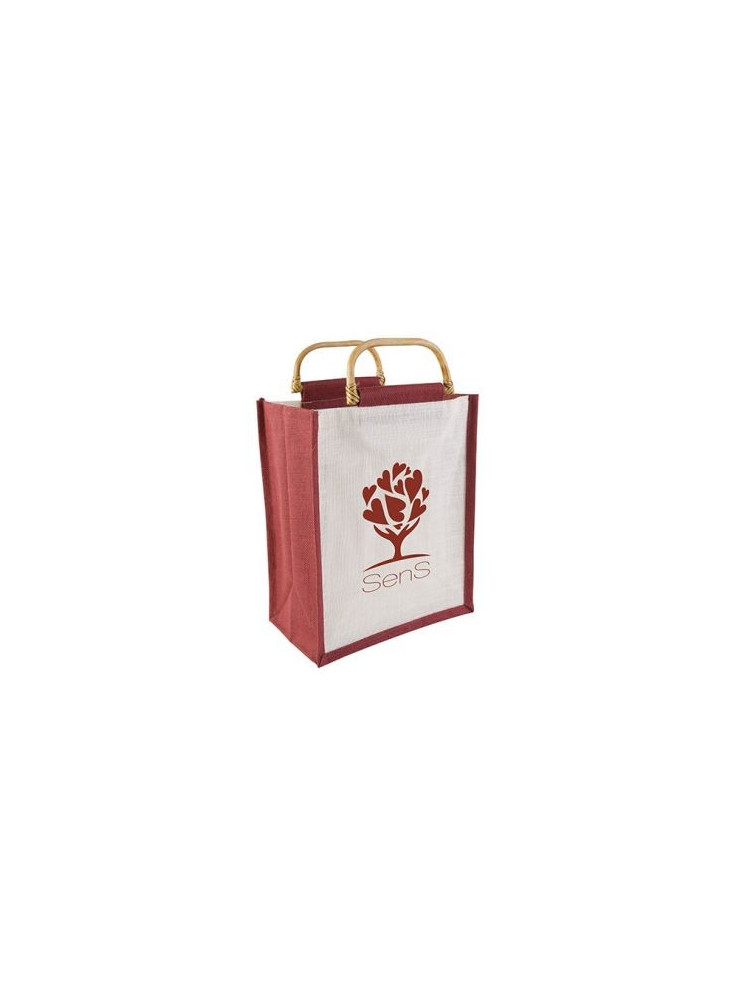Sac shopping jute