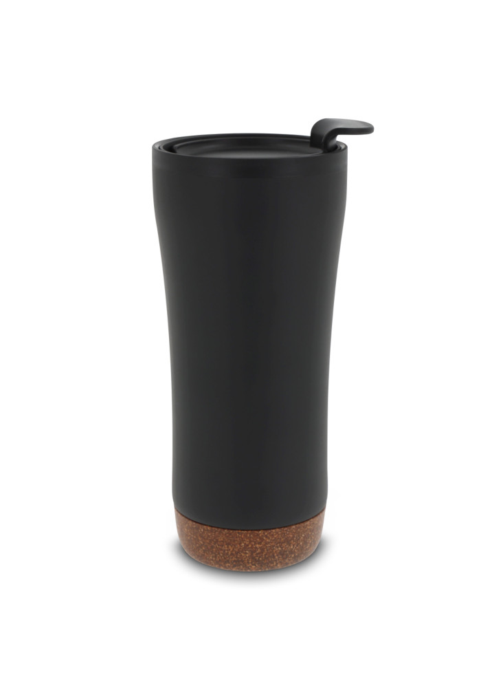 Mug double paroi avec base en liège 480ml