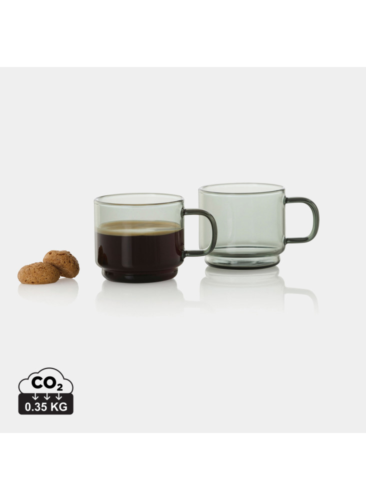 AdHoc Tasses expresso 70ml Impact, lot de 2