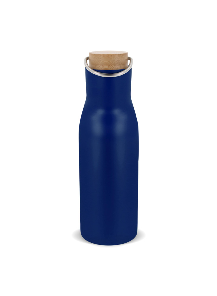 Bouteille isotherme avec couvercle en bambou 500ml