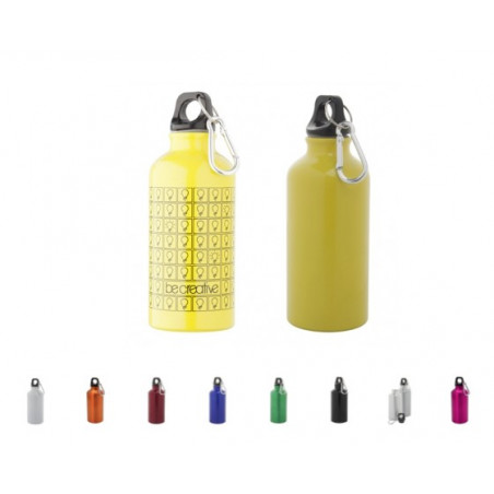 Gourde de sport avec Mousqueton Publicitaire