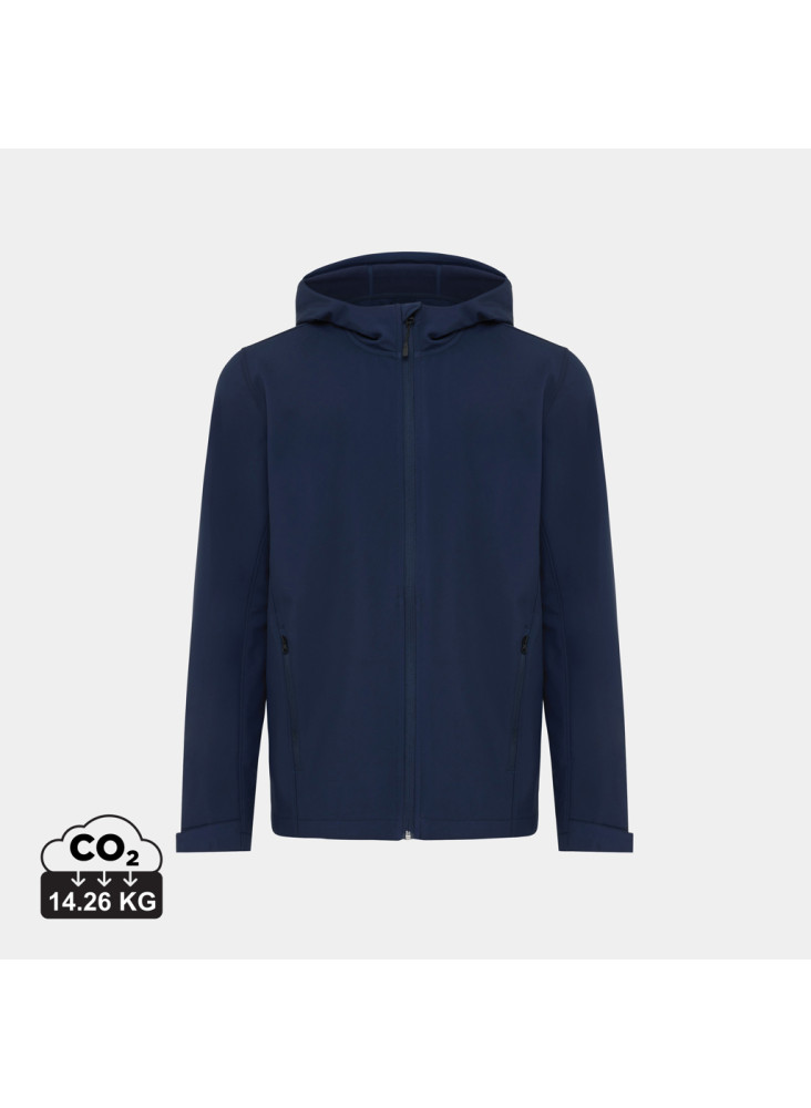 Veste homme soft shell en polyester recyclé IQONIQ Makalu